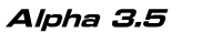 Alpha 3.5