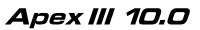 Apex3 10.0
