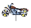 Small Motorcycle - Flame