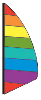 8ft Feather Banner