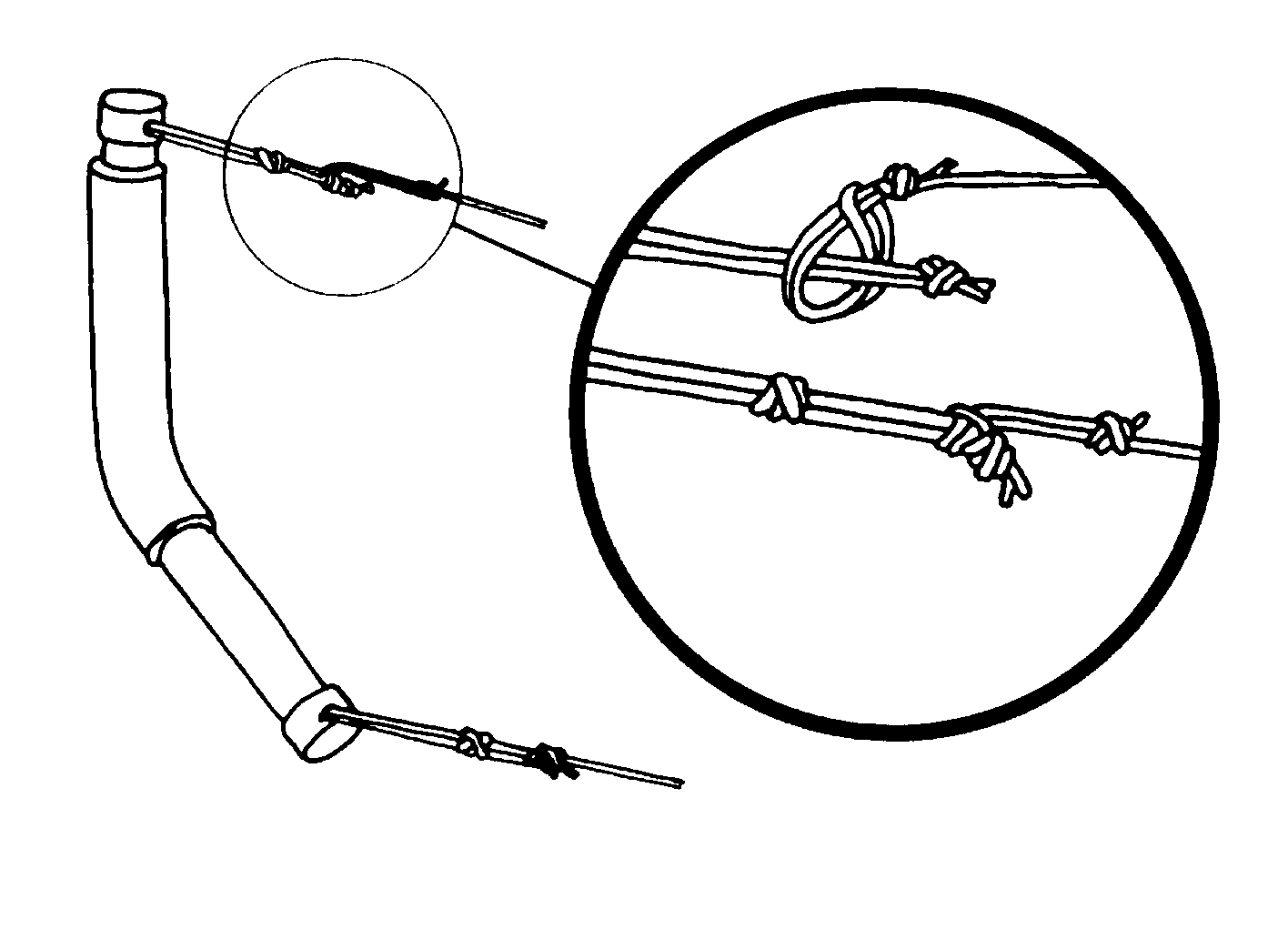 Line attachment drawing