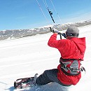 Snow Kiting