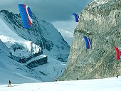 Snow Kiting
