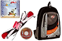 Back Pack Bag and Control Handles