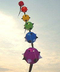 Rainbow Spikey Balls