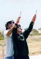 Learning to fly two-line